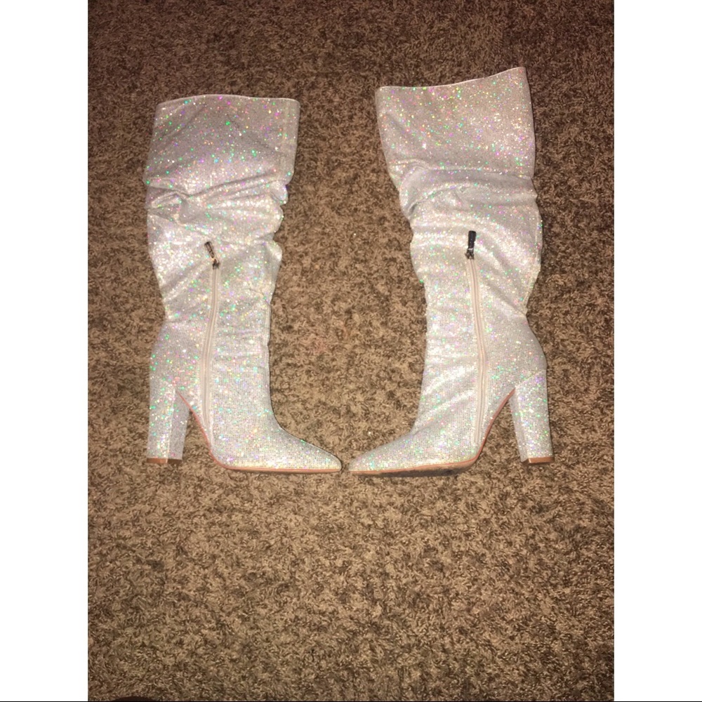 Sparkling boots